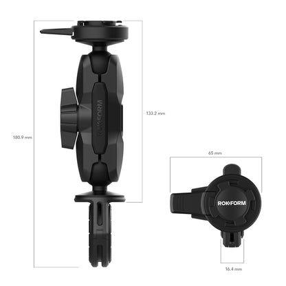 ROKFORM PRO BALL MOTORCYCLE PHONE MOUNT For Emoto / Ebike / Escooter