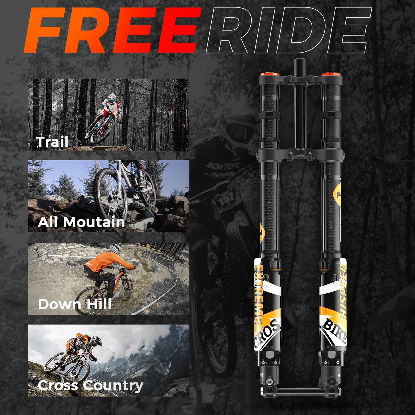 FASTACE ALX13RC 1.0 Fork Surron, Talaria, Eride pro - REVRides