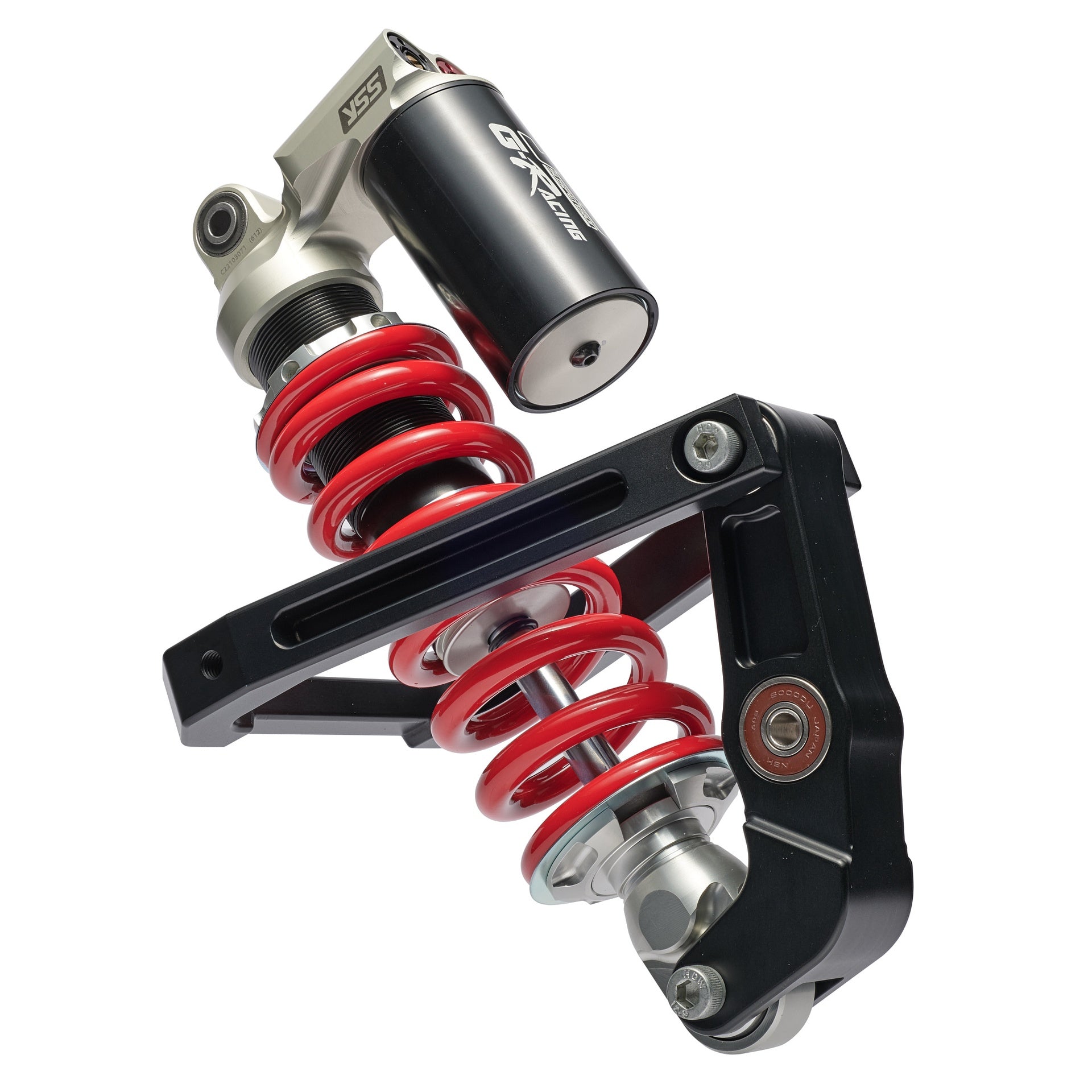 EBMX Rear Shock with upgraded Linkage and Triangle - REVRides