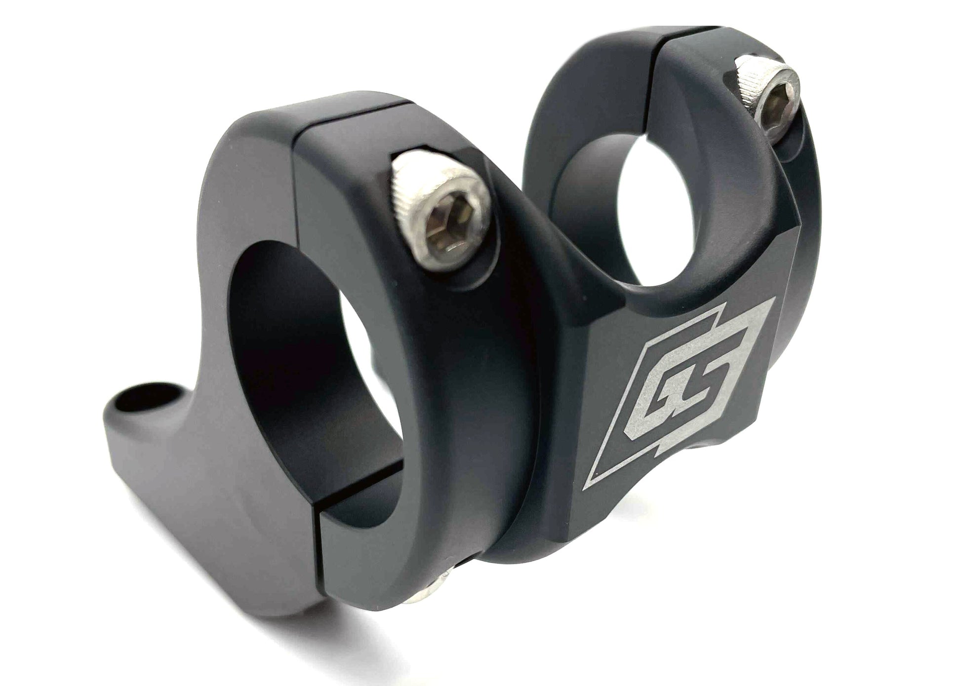 GritShift Direct Mount Stem Riser for E-Bikes, 2" Rise, for 31.8mm Bars - REVRides