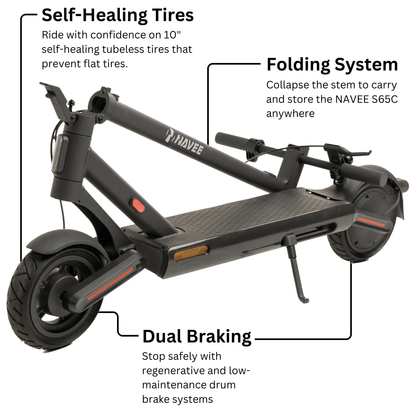 NAVEE S65C Electric Scooter - REVRides