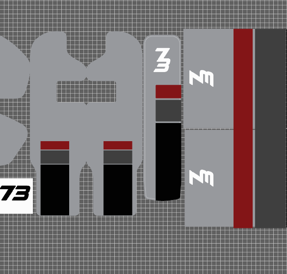 C1X style Replica decal kit for Super 73 RX - REVRides