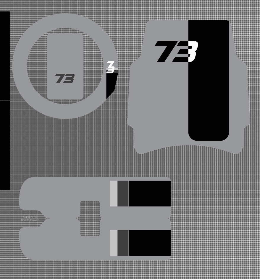 C1X style Replica decal kit for Super 73 RX - REVRides