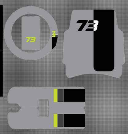 C1X style Replica decal kit for Super 73 RX - REVRides