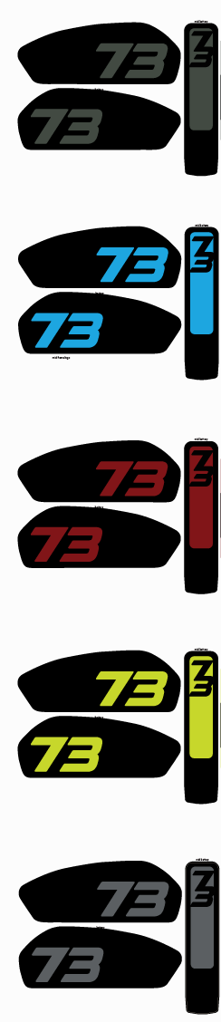 Adventure style 3pc battery Replica decals for Super 73 R / Rx / S2 - REVRides