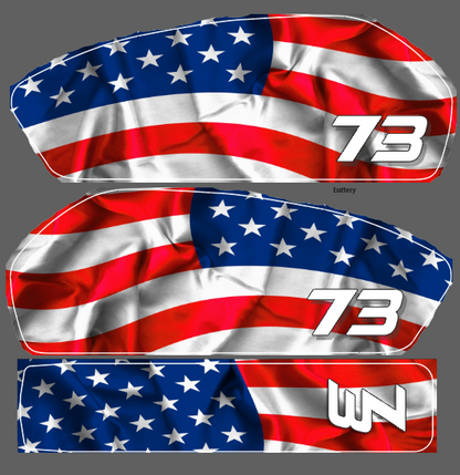 MERICA' decal kit Super 73 RX / R / (New S2 adventure) - REVRides