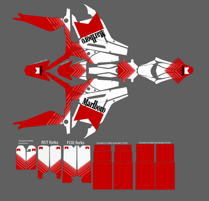 Marlboro theme for Talaria MX3 / Talaria R Mx4 / Decal set - REVRides