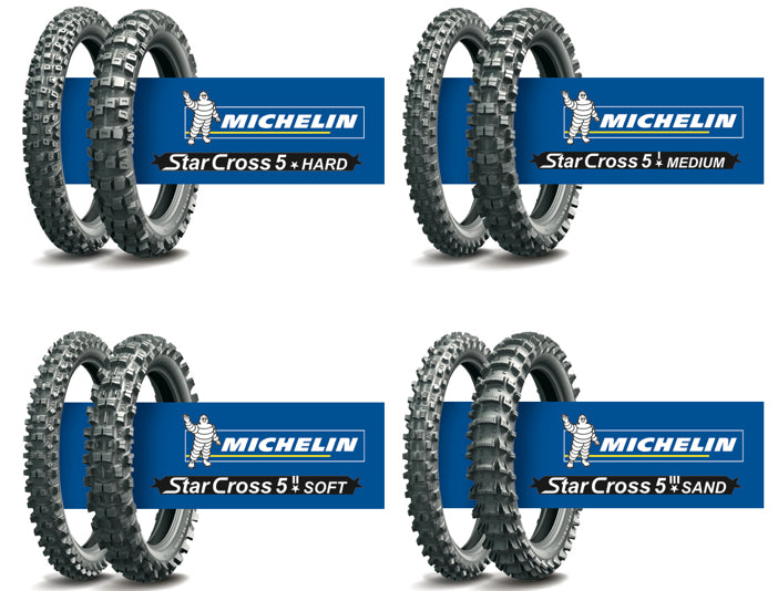 MICHELIN STARCROSS 5 Soft Dirt tire for Surron, E-ride pro, Talaria and more...