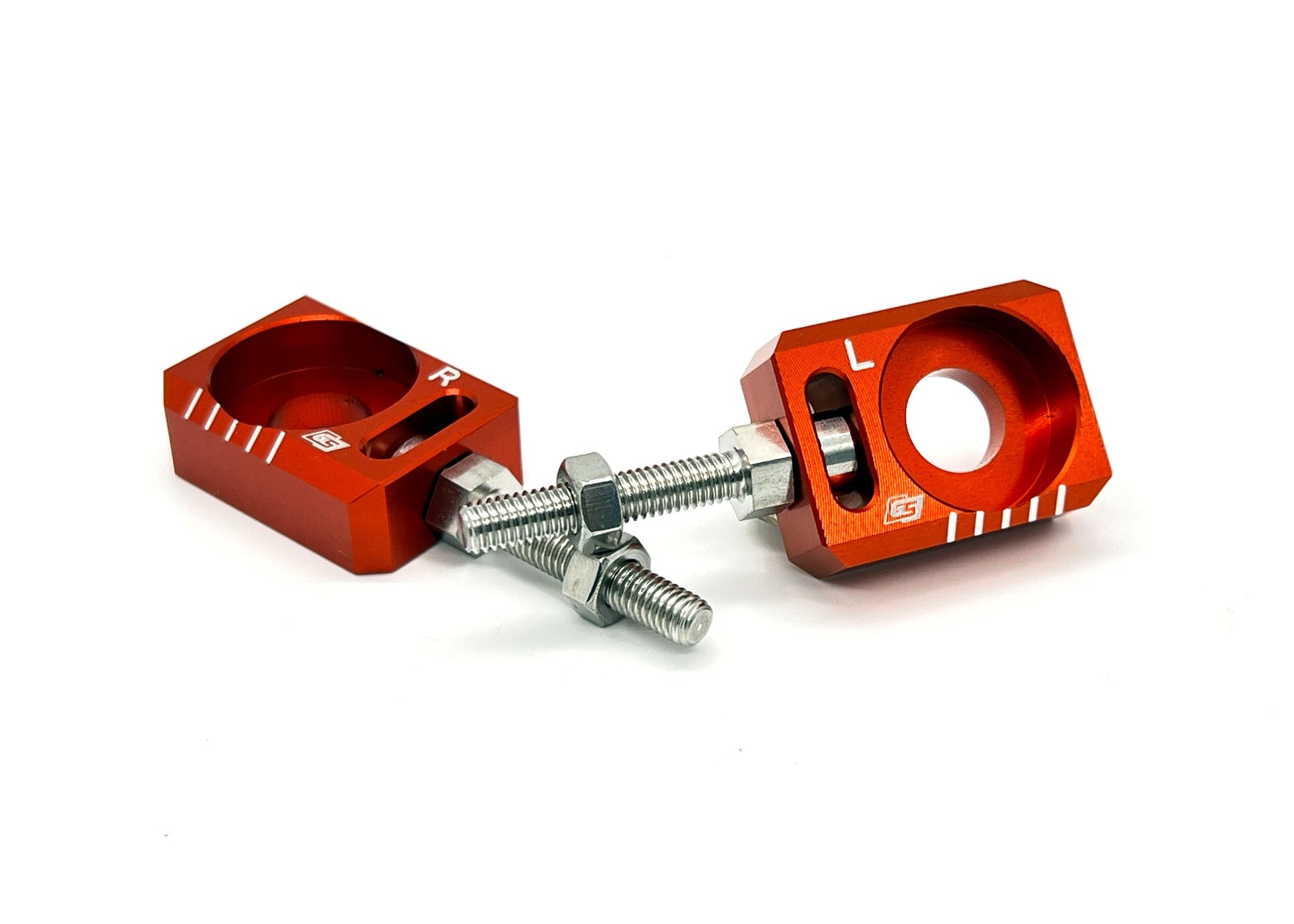 GritShift Aluminum Axle Block Chain Adjuster for Sur Ron LBX, Segway X160 & X260 - REVRides