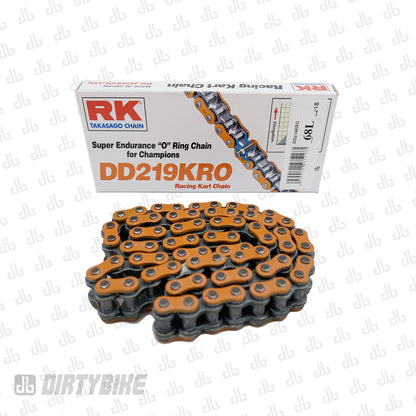 219RK Sealed O-Ring Chain Gold Series Primary Belt to Chain Conversion Kit Surron LBX - REVRides