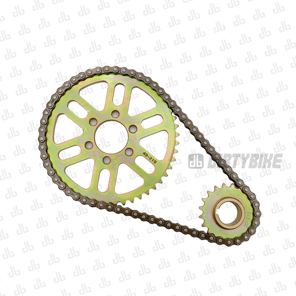 Primary Belt To 219 Chain Conversion Kit for SurRon LBX - REVRides