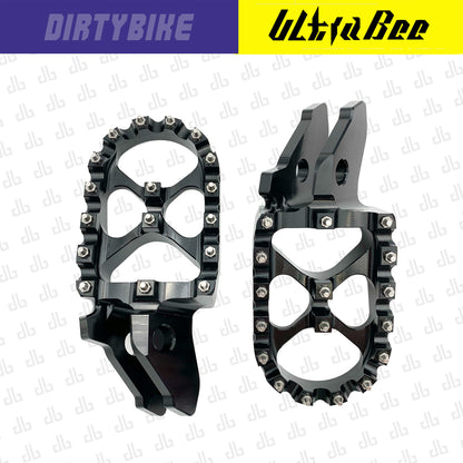 DirtyBike CNC Aluminum Footpegs for Sur-Ron Ultra Bee V2 - REVRides