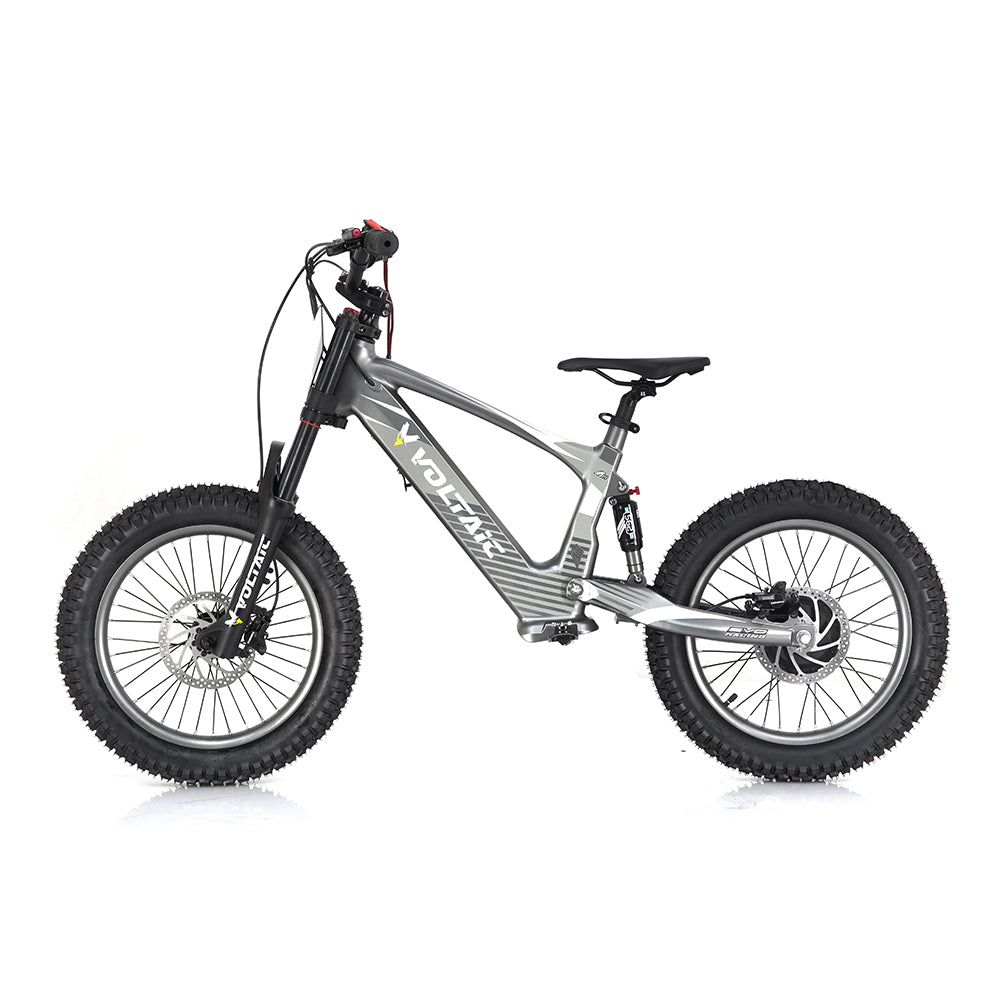 Voltaic Youth Electric Dirt Bike 18'' Flying Fox Gray