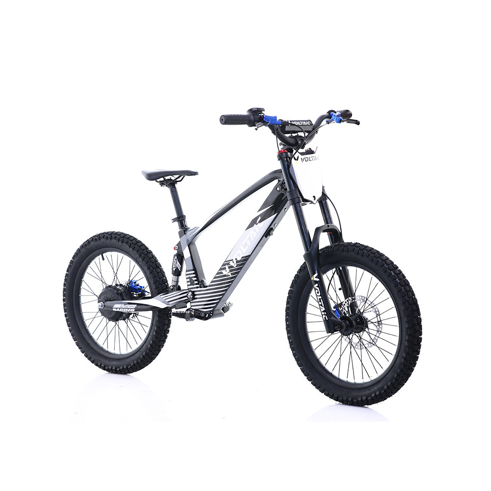 Voltaic Youth Electric Dirt Bike 20'' Flying Fox Black - REVRides