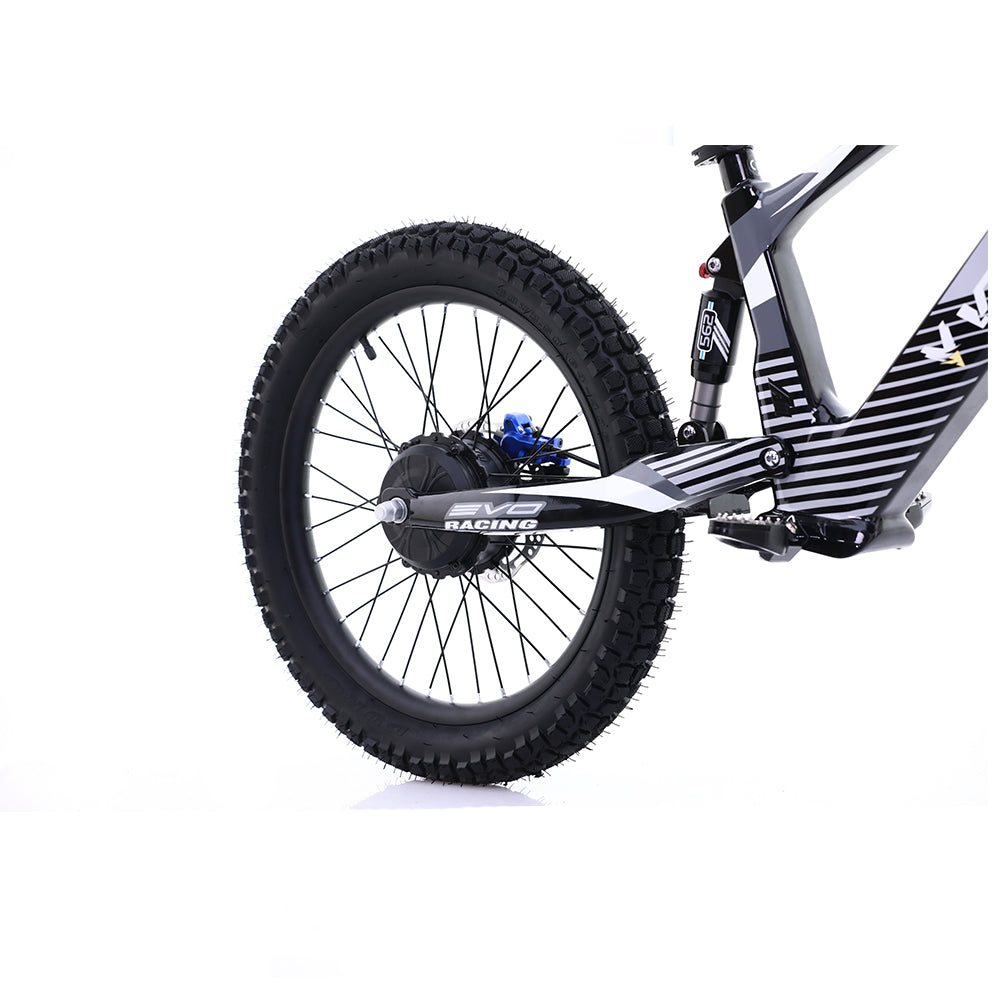 Voltaic Youth Electric Dirt Bike 20'' Flying Fox Black - REVRides