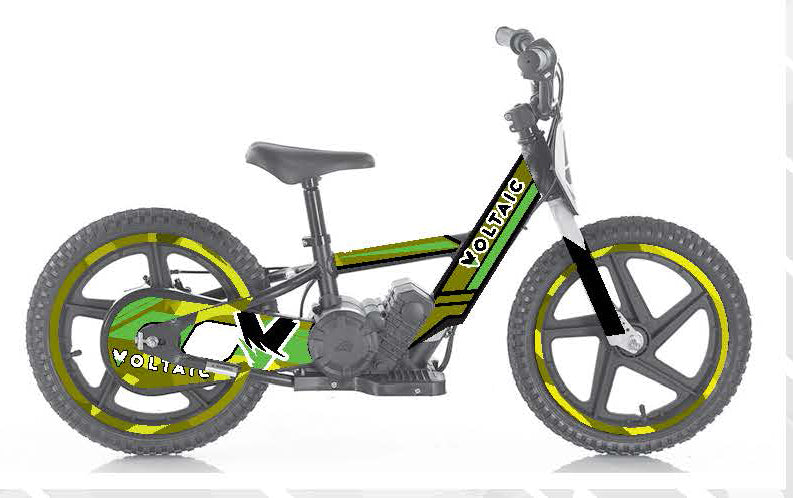 Graphics Kit Camo Yellow Green - REVRides