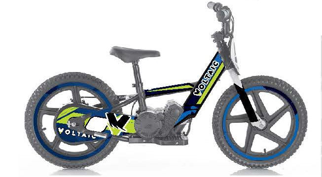 Graphics Kit Camo Blue Green - REVRides