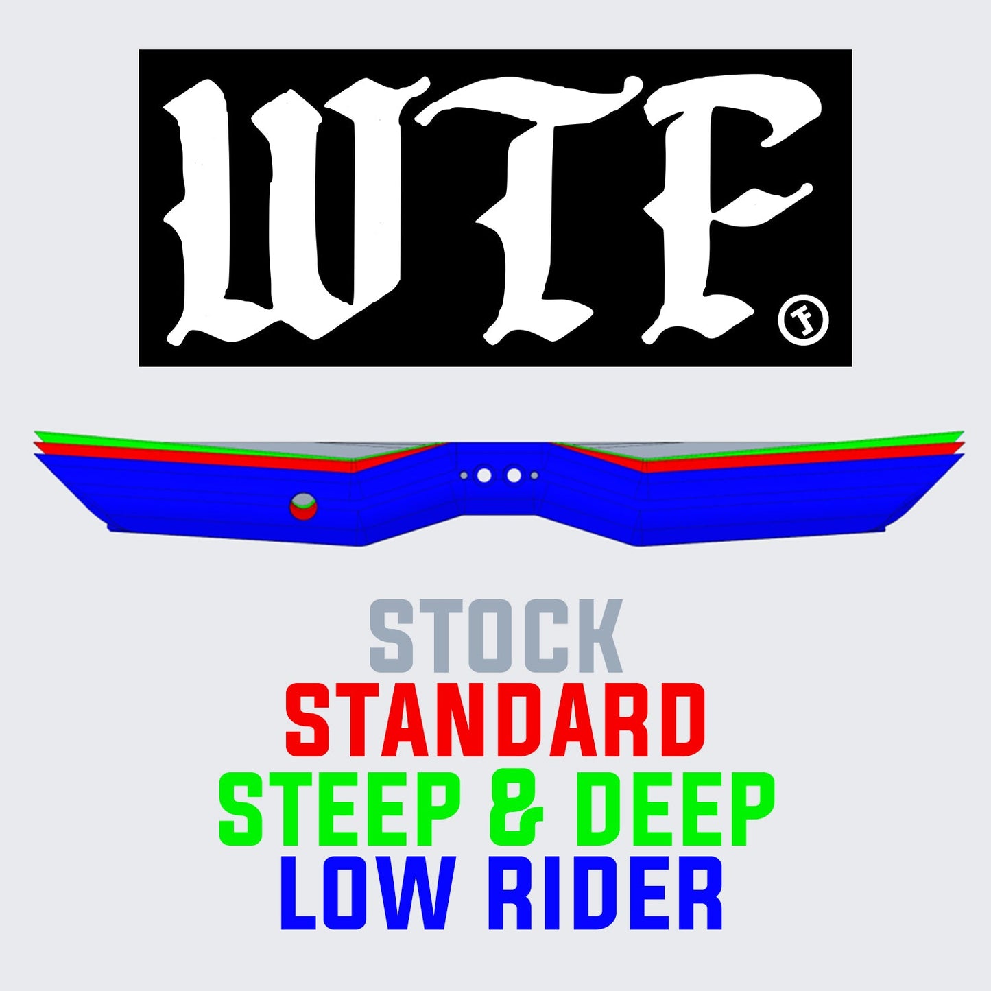 GT/GT-S Rails - WTF (STEEP & DEEP)