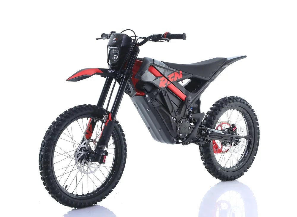 Apollo RFN Ares Rally Pro Electric Dirt Bike | 43ah battery | With headlight (Latest 2024 Model)