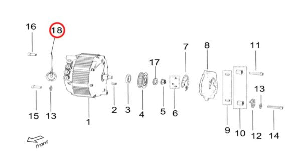 Sur-Ron OEM Hall Sensor - REVRides