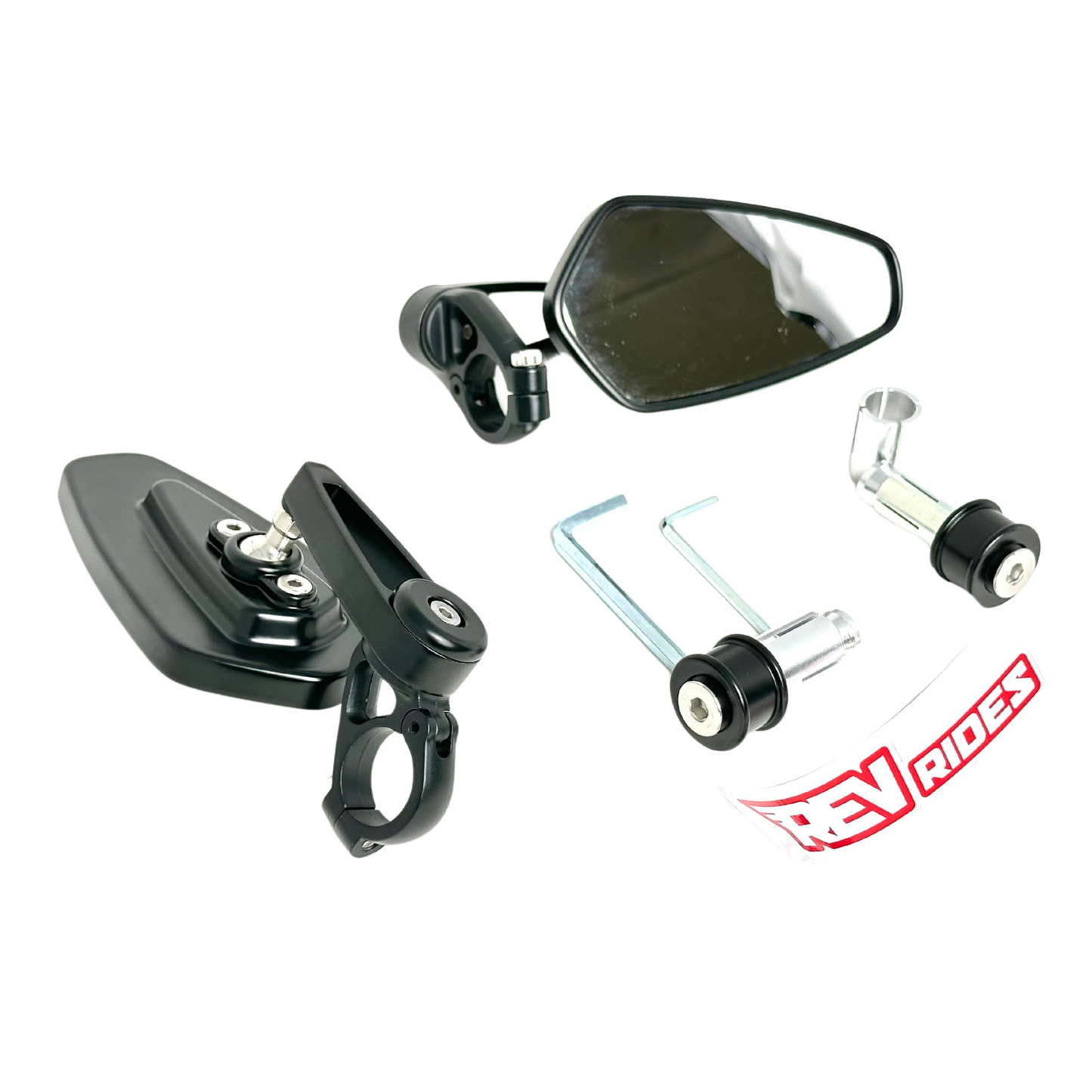 Bar End Side Mirror (set) - REVRides