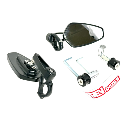 Bar End Side Mirror (set) - REVRides