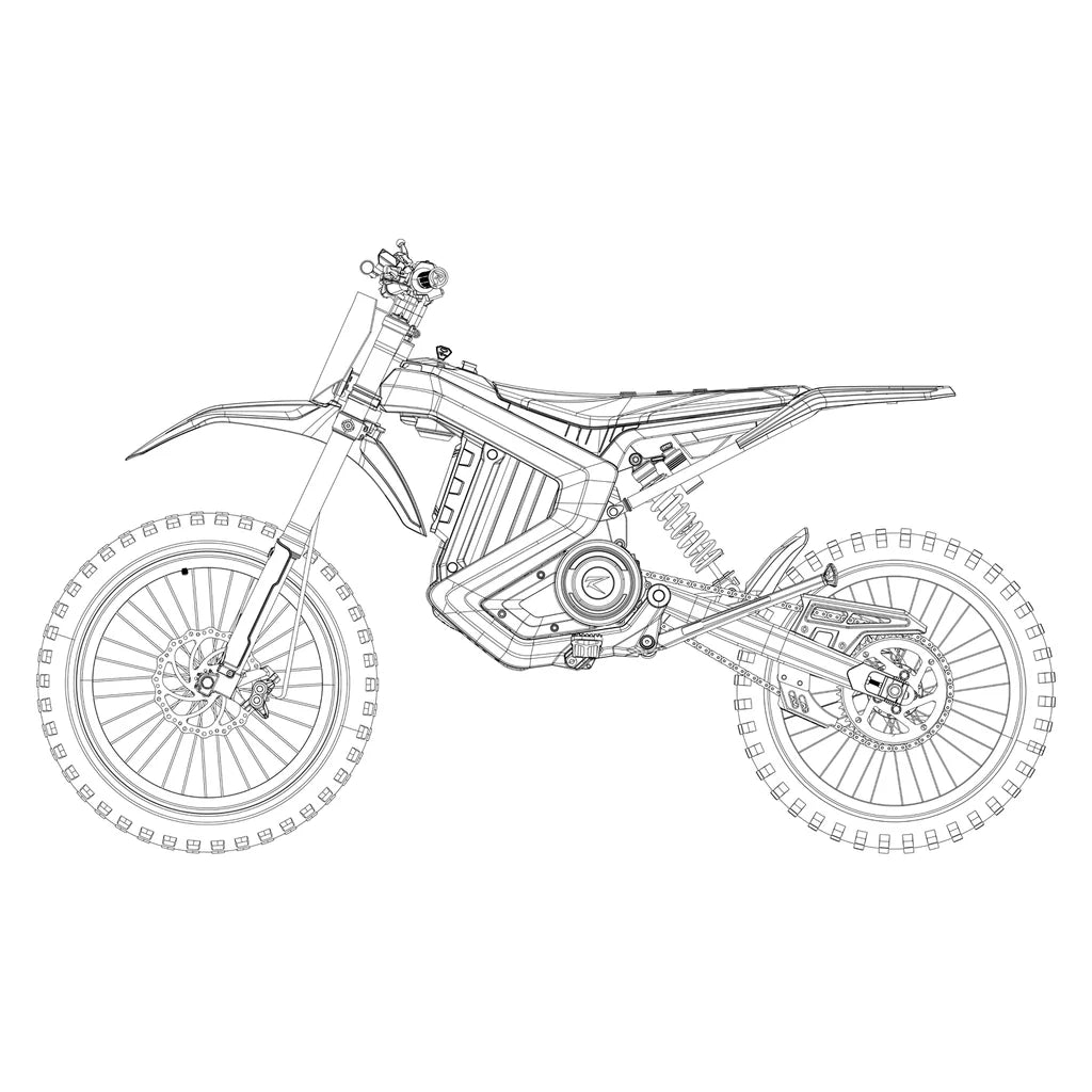 72V RAWRR Mantis X, Electric Dirt Bike (New Release)