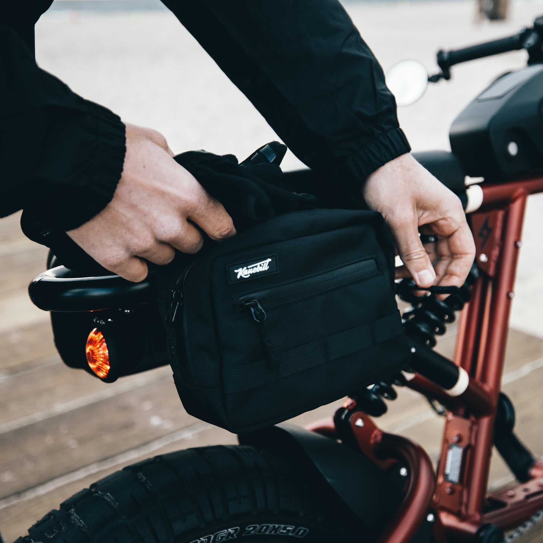 Weatherproof Saddlebags for Super73 - REVRides