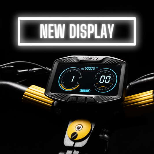 2023 NEW Upgraded VSETT LCD Display & Throttle Kit - REVRides