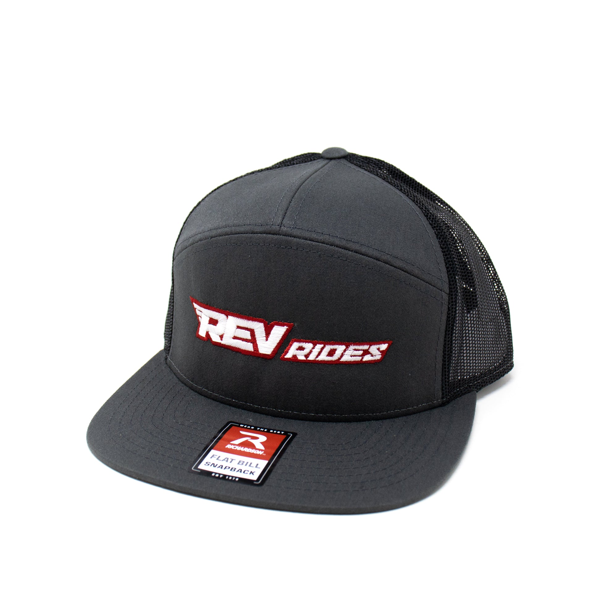 REV Rides 7 Panel Trucker Hat - REVRides